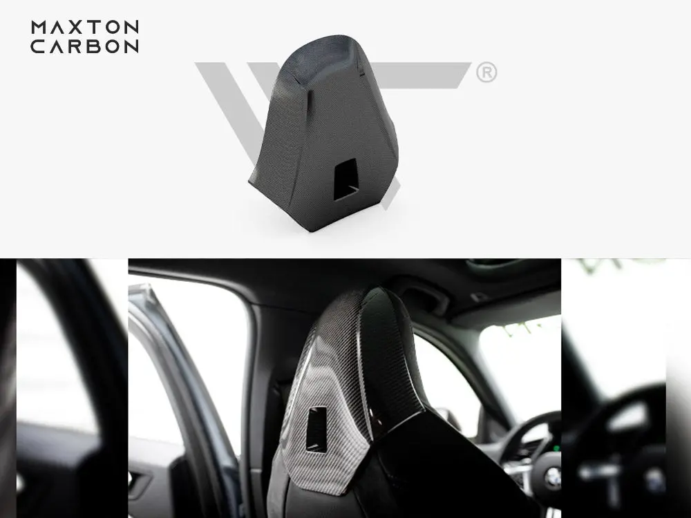 Carbon Fiber Headrests Bmw 1 F40 M135i 1