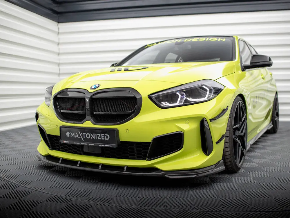 Carbon Fiber Front Bumper Side Vents Bmw 1 F40 M-Pack / M135i 2