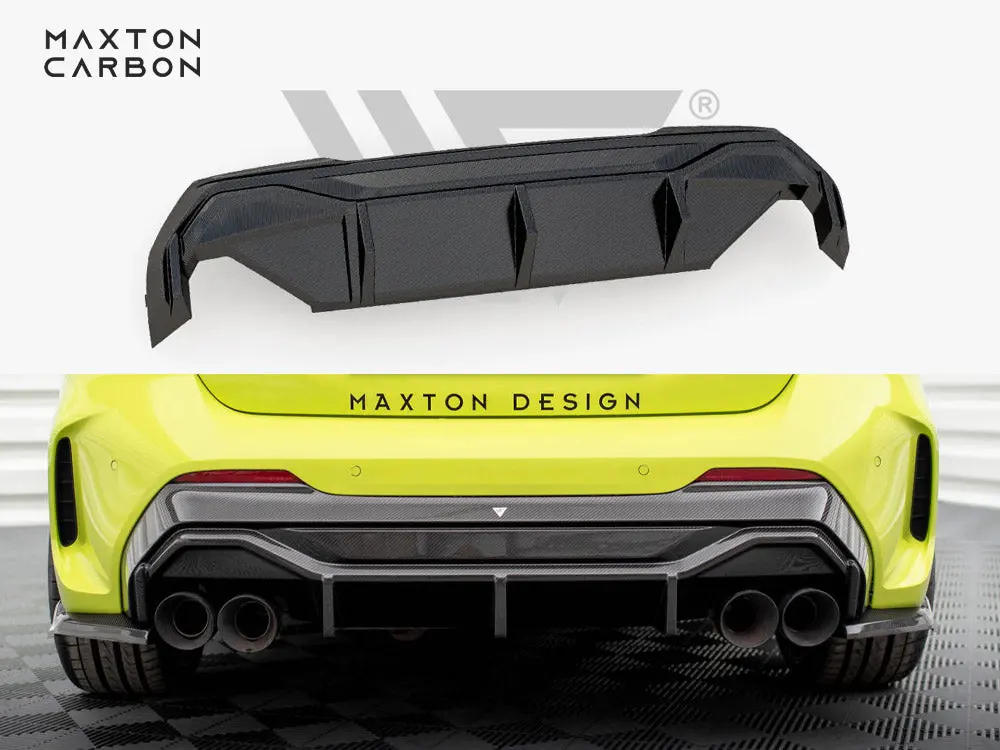 Carbon Fiber Rear Diffuser V.1 + Milltek Sport Exhaust Bmw 1 F40 M-Pack / M135i 1