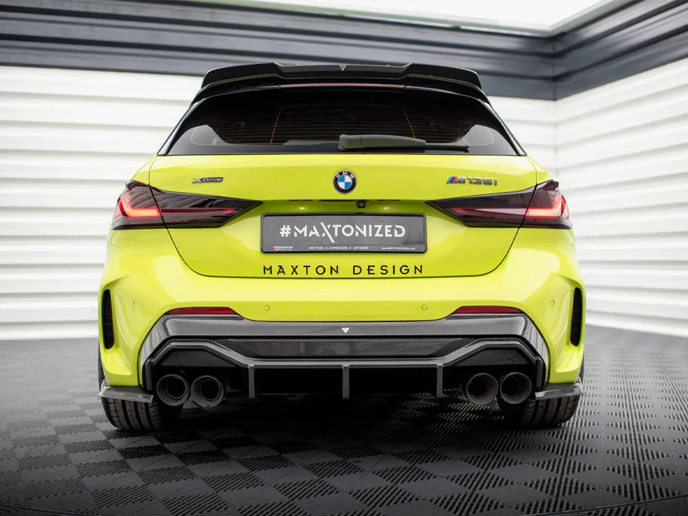 Carbon Fiber Rear Diffuser V.1 + Milltek Sport Exhaust Bmw 1 F40 M-Pack / M135i 2