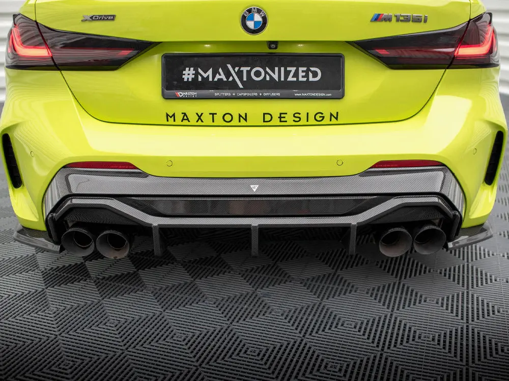Carbon Fiber Rear Diffuser V.1 + Milltek Sport Exhaust Bmw 1 F40 M-Pack / M135i 4