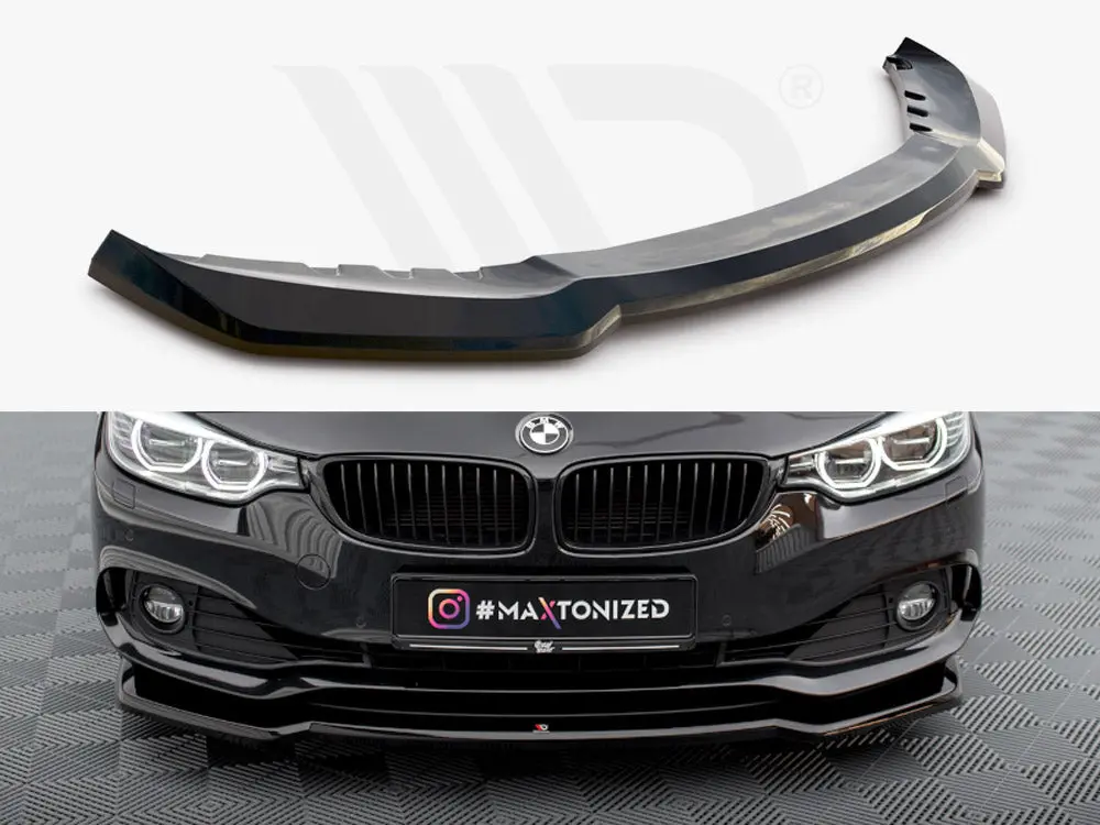 Maxton Design Front Splitter V.1 Bmw 4 Gran Coupe F36 1