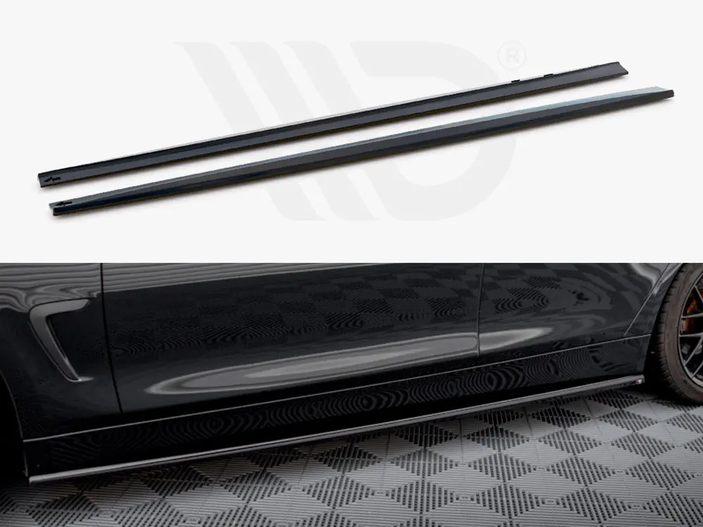 Maxton Design Side Skirts Diffusers Bmw 4 Gran Coupe F36 1