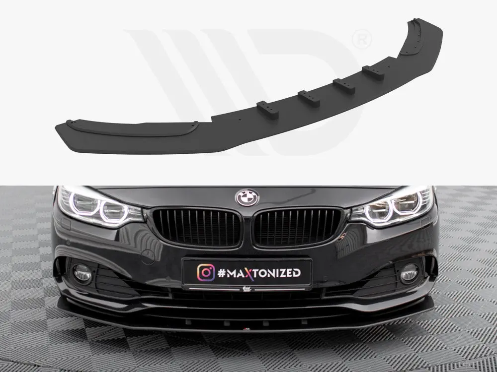 Maxton Design Street Pro Front Splitter Bmw 4 Gran Coupe F36 1