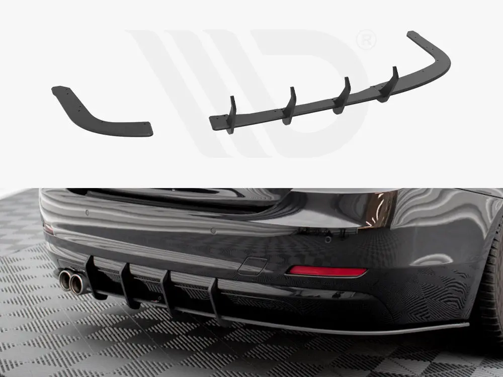 Maxton Design Street Pro Rear Diffuser Bmw 4 Gran Coupe F36 1