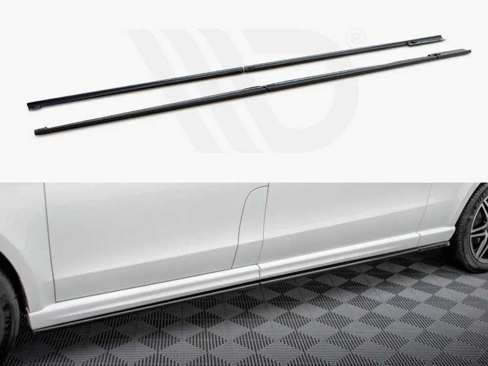 Maxton Design Side Skirts Diffusers Mercedes V-Class Extra Long Amg-Line W447 Facelift 1