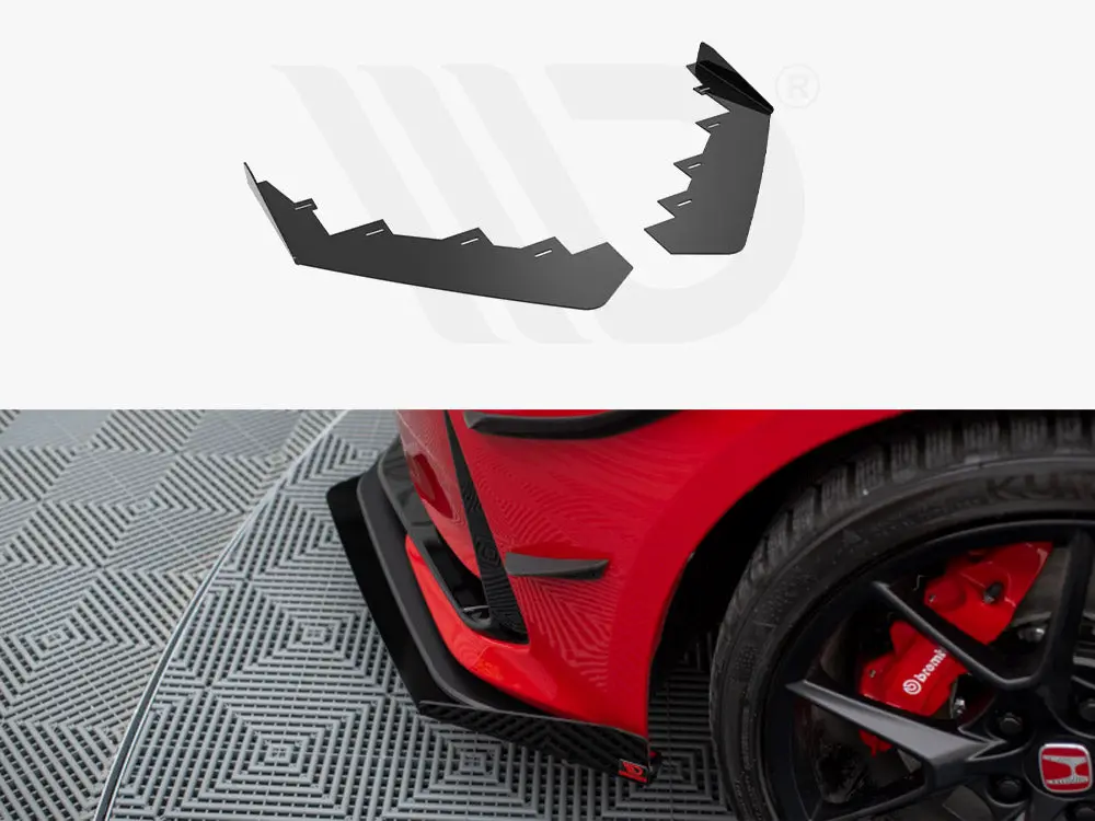 Maxton Design Front Flaps Honda Civic Type-R Mk 11 1