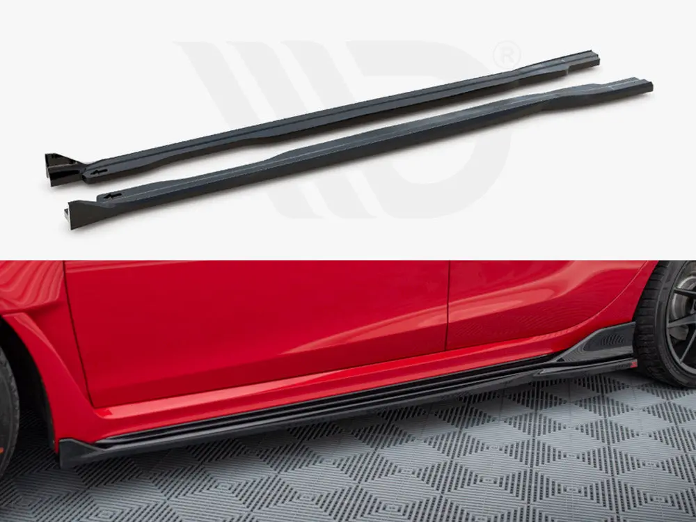 Maxton Design Side Skirts Diffusers V.2 Honda Civic Type-R Mk 11 1