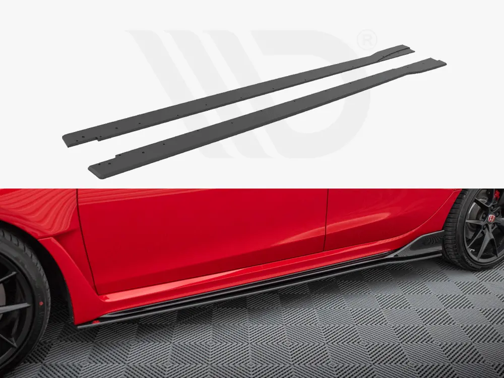 Maxton Design Street Pro Side Skirts Diffusers Honda Civic Type-R Mk 11 1