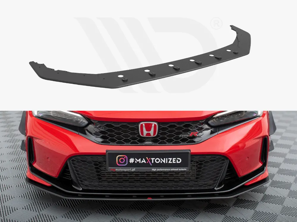 Maxton Design Street Pro Front Splitter Honda Civic Type-R Mk 11 1