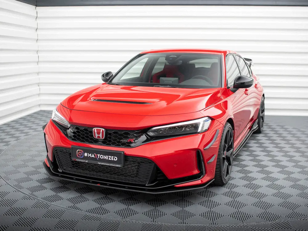 Maxton Design Street Pro Front Splitter Honda Civic Type-R Mk 11 2