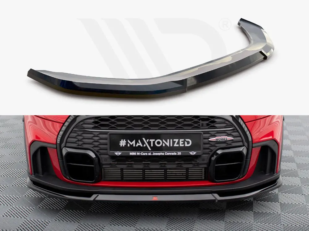 Maxton Design Front Splitter V.2 Mini Cooper S John Cooper Works F55 Facelift 1