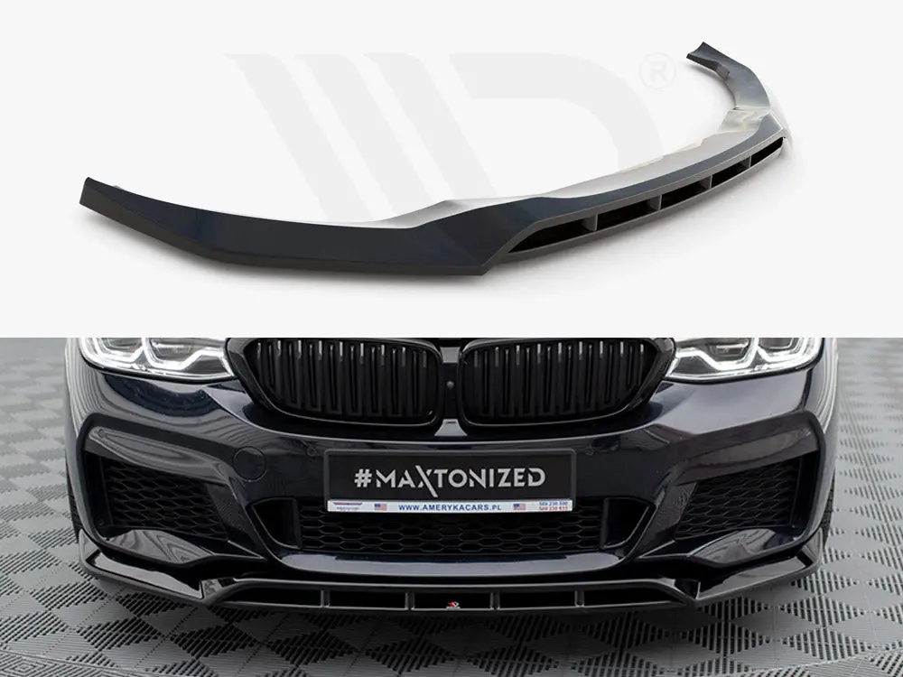 Maxton Design Front Splitter Bmw 6 Gt M-Pack G32 1