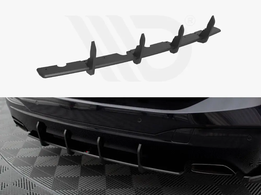 Maxton Design Street Pro Rear Diffuser Bmw 6 Gt M-Pack G32 1