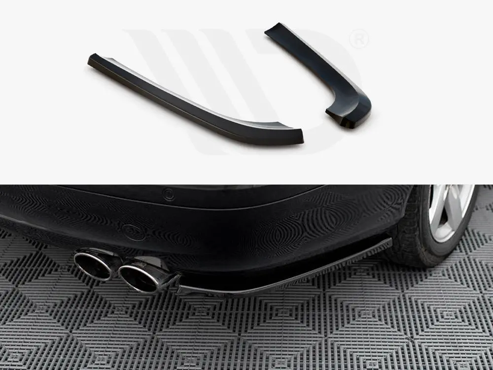 Maxton Design Rear Side Splitters V.1 Mercedes Clk W209 1