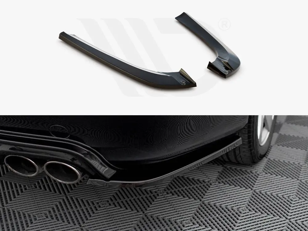 Maxton Design Rear Side Splitters V.2 Mercedes Clk W209 1