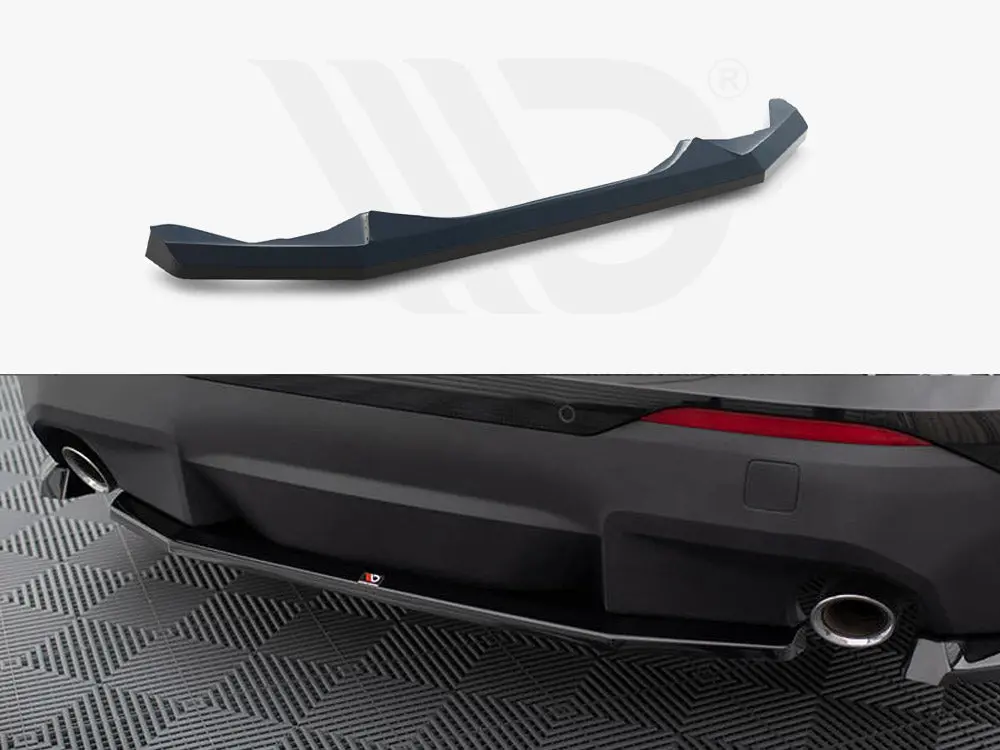 Maxton Design Central Rear Splitter Bmw 2 Coupe G42 1