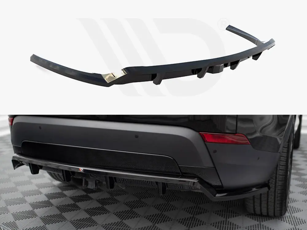 Maxton Design Rear Splitter (Vertical Bars) Land Rover Discovery Hse Mk5 1