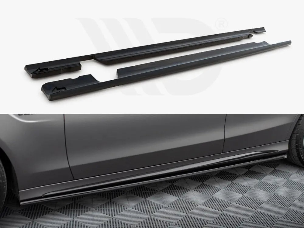 Maxton Design Side Skirts Diffusers Mercedes-Amg C63 Sedan / Estate W205 Facelift 1