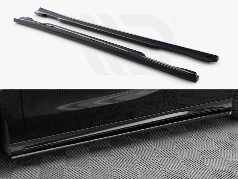 Maxton Design Side Skirts Diffusers Mercedes-Benz A Amg-Line W176 Facelift 1