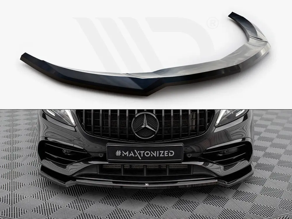 Maxton Design Front Splitter V.1 Mercedes-Benz A Amg-Line W176 Facelift 1
