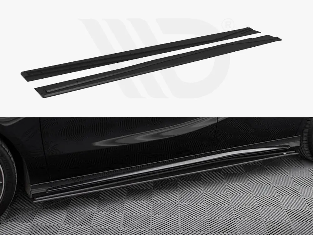 Maxton Design Street Pro Side Skirts Diffusers Mercedes-Benz A Amg-Line W176 Facelift 1