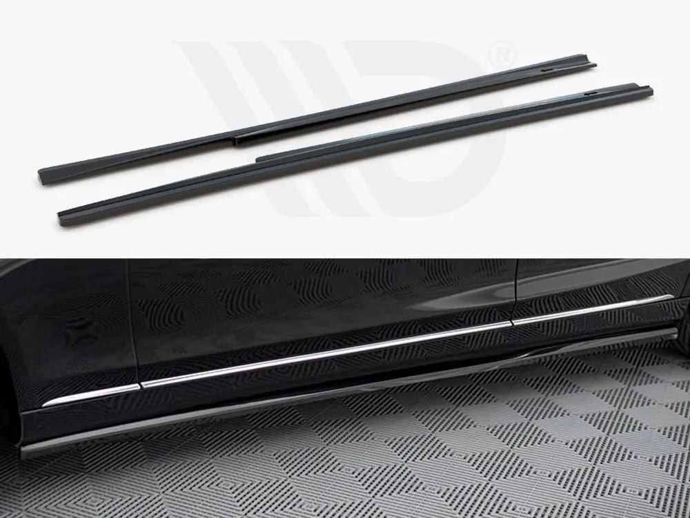 Maxton Design Side Skirt Diffusers Mercedes-Benz S W222 1