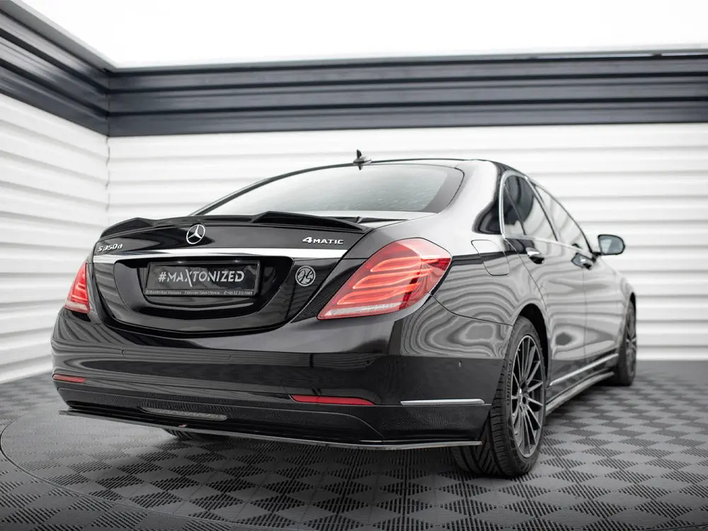 Maxton Design Spoiler Cap 3D Mercedes-Benz S W222 / W222 Facelift 2