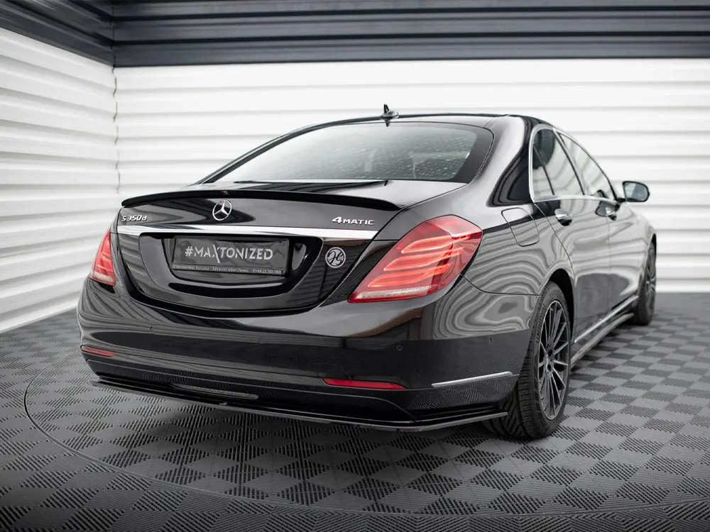 Maxton Design Rear Splitter V.2 Mercedes-Benz S W222 2