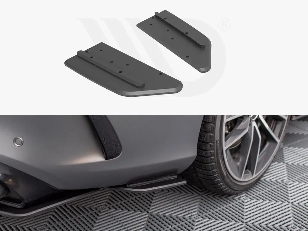 Maxton Design Street Pro Rear Side Splitters Mercedes-Amg C43 Coupe C205 Facelift 1