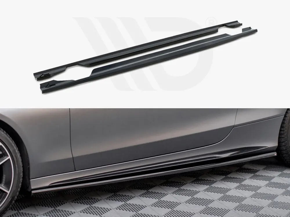 Maxton Design Side Skirts Diffusers Mercedes-Amg C43 Coupe C205 Facelift 1