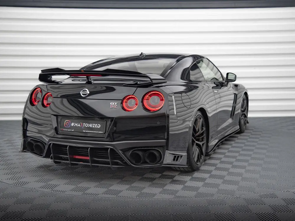 Maxton Design Street Pro Rear Side Splitters Nissan Gtr R35 2Nd Facelift 2