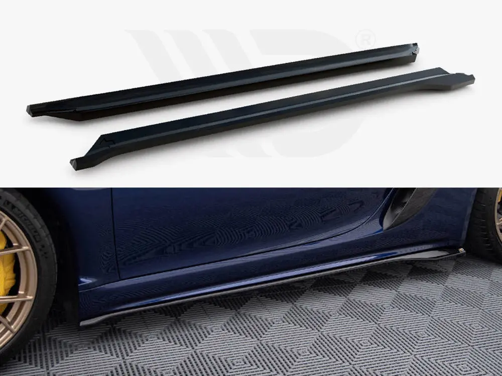 Maxton Design Side Skirts Diffusers Porsche 718 Cayman Gt4 Rs 982C 1