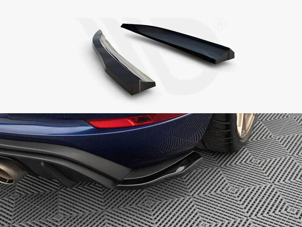 Maxton Design Rear Side Splitters Porsche 718 Cayman Gt4 Rs 982C 1