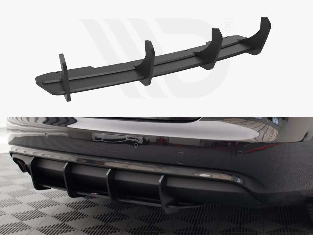 Maxton Design Street Pro Rear Diffuser Audi A4 B8 Facelift 1