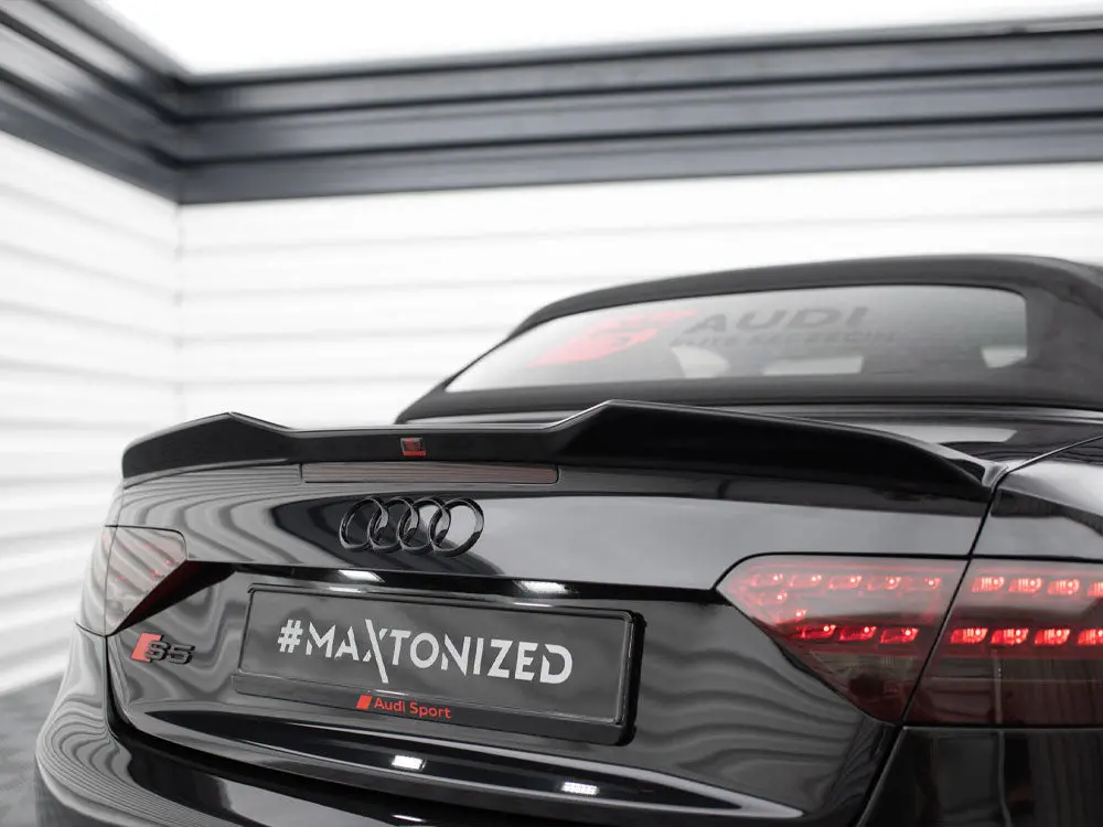 Maxton Design Spoiler Cap 3D Audi S5 / A5 S-Line Cabrio 8T 2