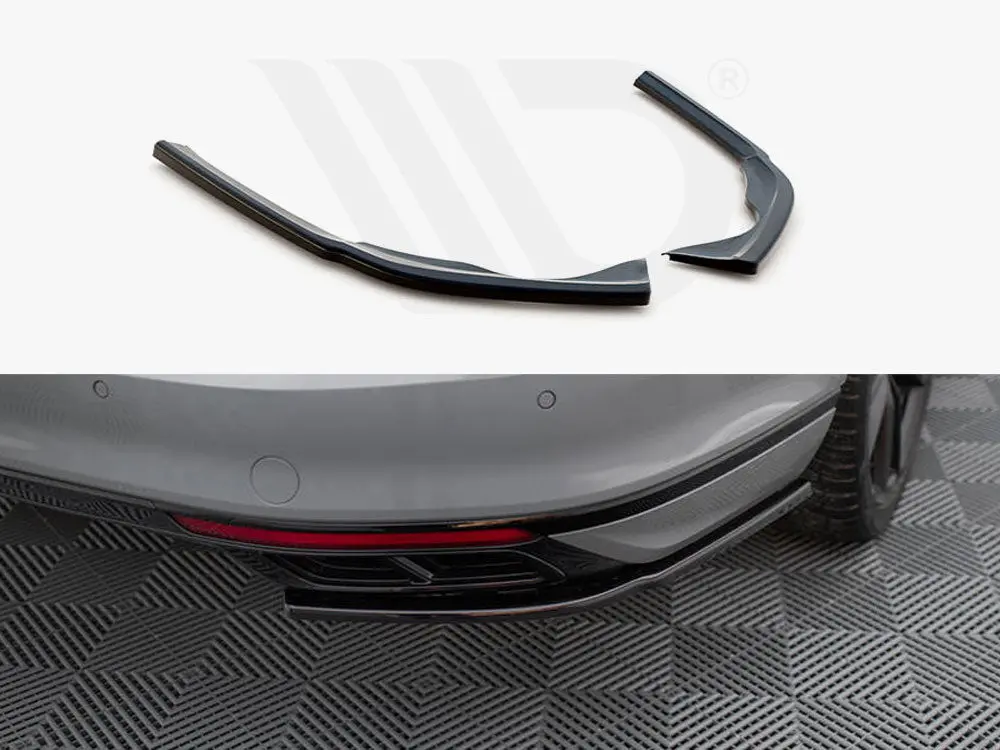 Maxton Design Rear Side Splitters Volkswagen Passat R-Line B8 Facelift 1