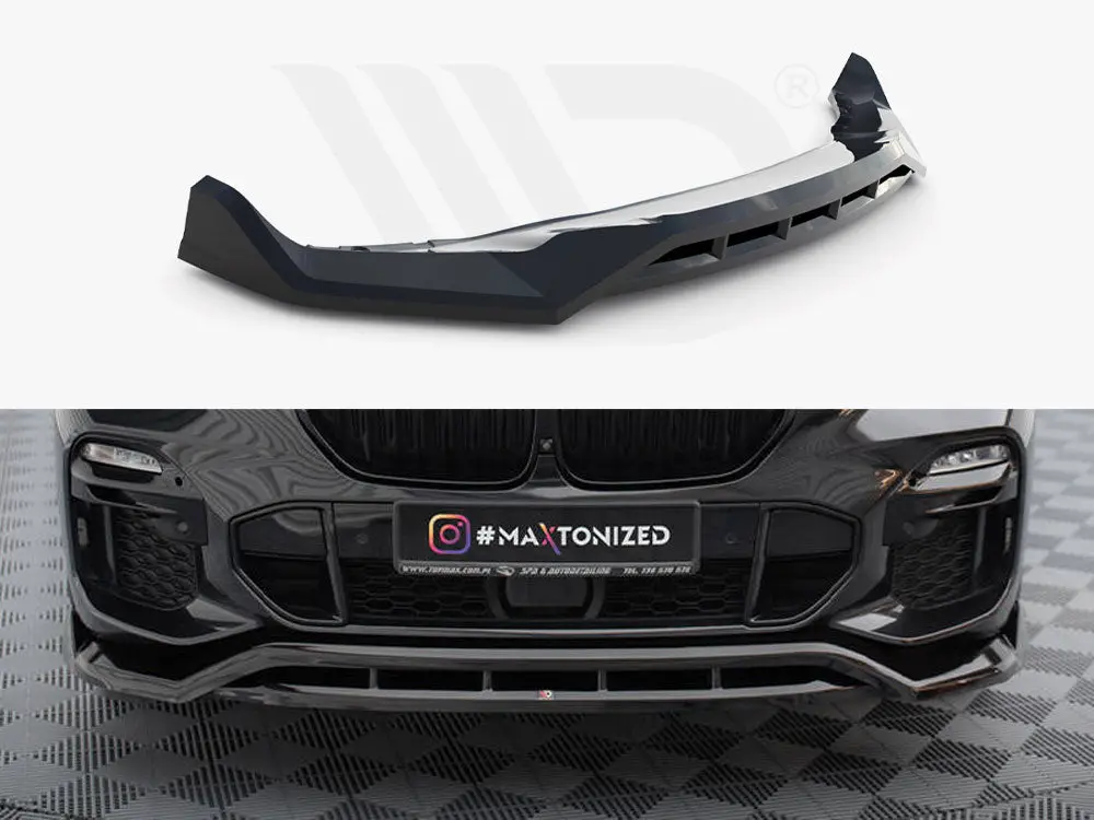 Maxton Design Front Splitter V.2 Bmw X5 M-Sport G05 1