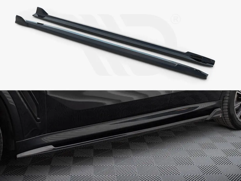 Maxton Design Side Skirts Diffusers V.2 Bmw X5 M-Sport G05 1