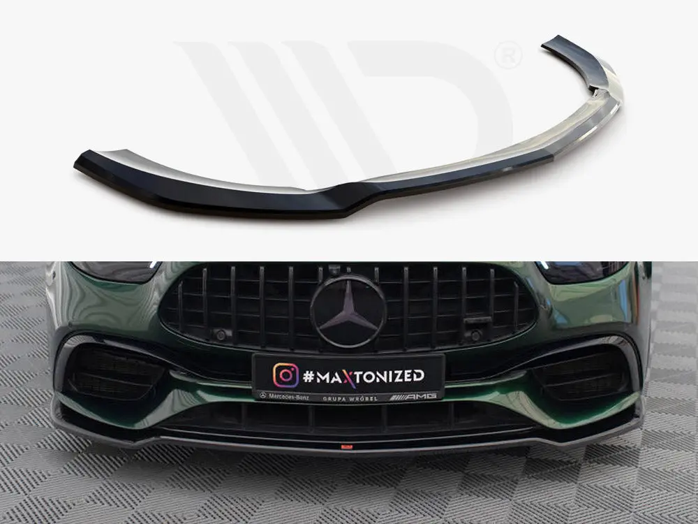 Maxton Design Front Splitter V.1 Mercedes-Amg E63 W213 Facelift 1