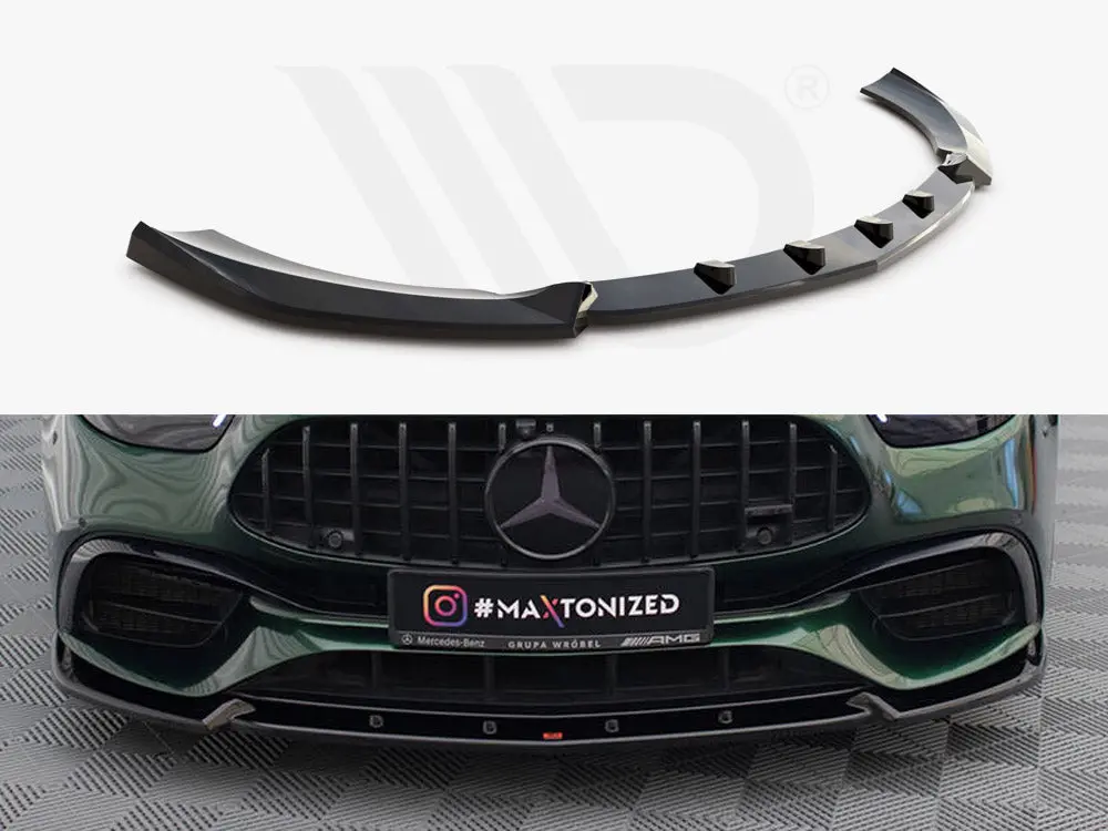 Maxton Design Front Splitter V.2 Mercedes-Amg E63 W213 Facelift 1
