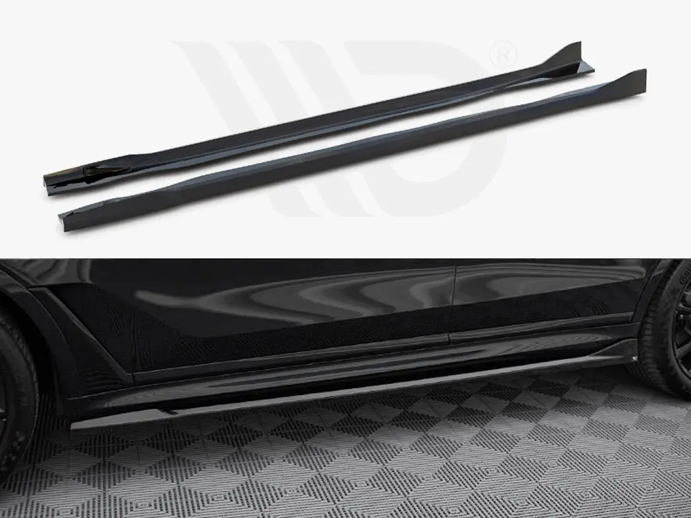 Maxton Design Side Skirts Diffusers Bmw X7 M-Pack G07 Facelift 1