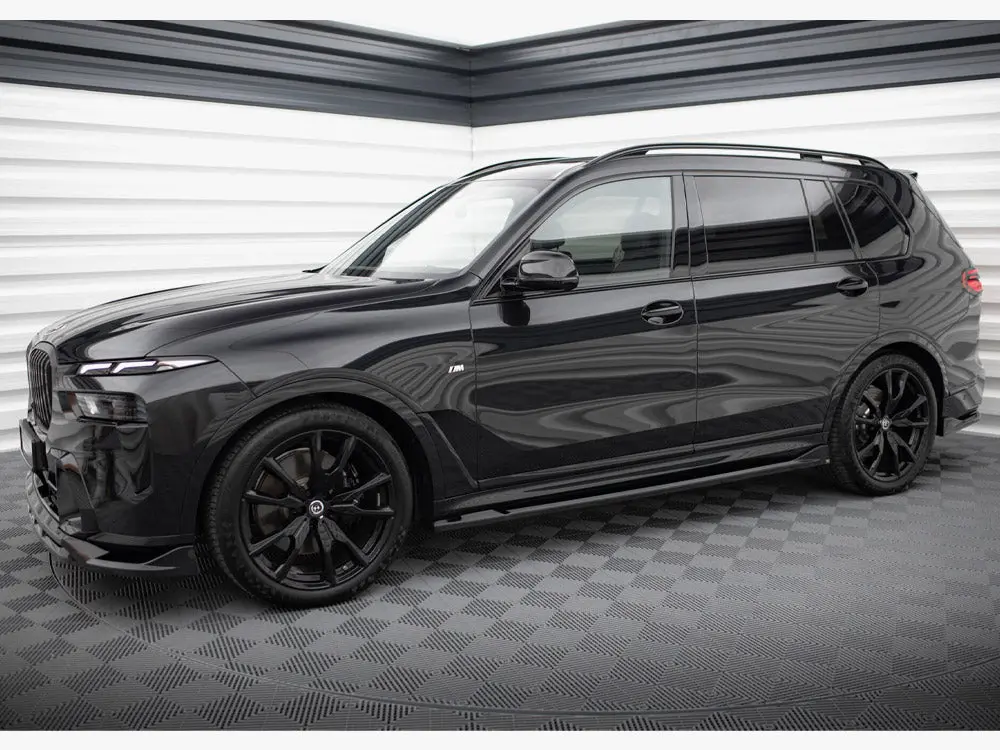 Maxton Design Side Skirts Diffusers Bmw X7 M-Pack G07 Facelift 2