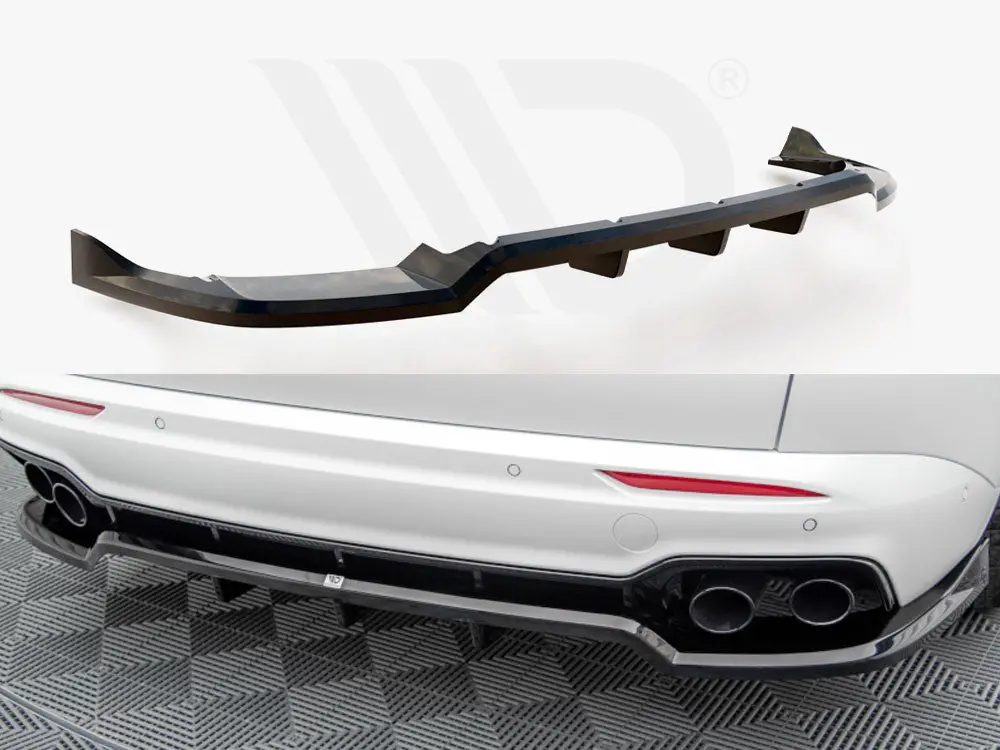 Maxton Design Central Rear Splitter (Vertical Bars) Maserati Grecale Gt / Modena Mk1 1