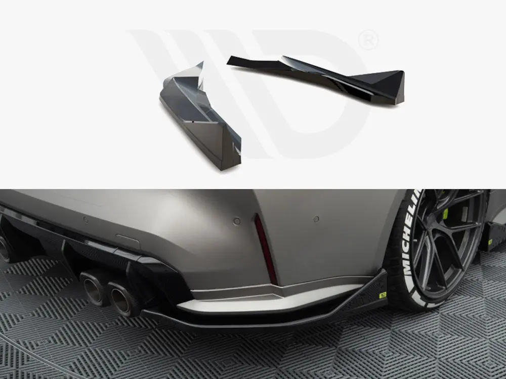 Maxton Design Rear Side Splitters V.3 Csl Look Bmw M4 G82 1