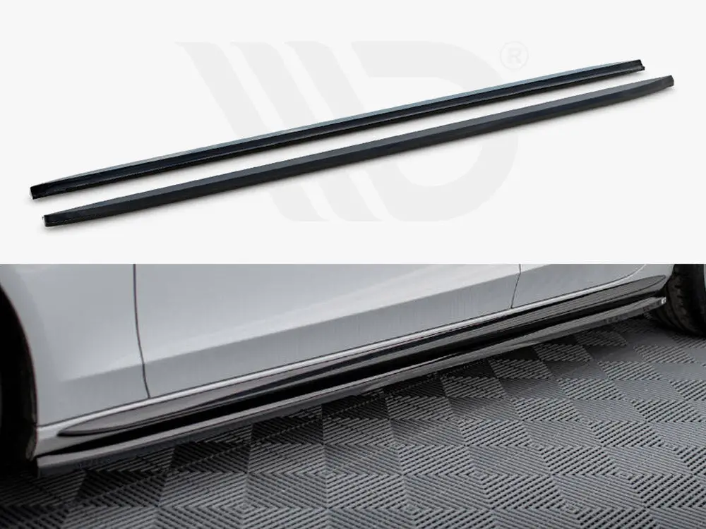 Maxton Design Side Skirts Diffusers V.3 Audi A4 / A4 S-Line / S4 B8 1