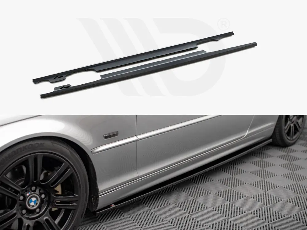Maxton Design Side Skirts Diffusers Bmw 3 Coupe E46 1