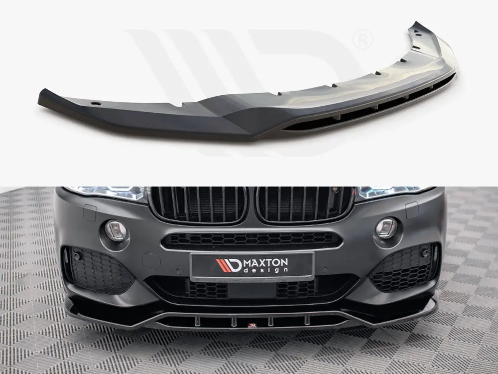 Maxton Design Front Splitter V.2 Bmw X5 M-Pack F15 1