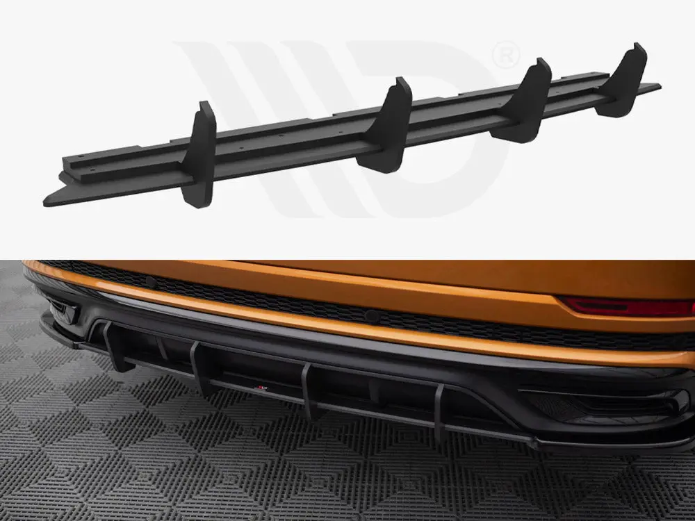 Maxton Design Street Pro Rear Diffuser Audi Q8 S-Line Mk1 1