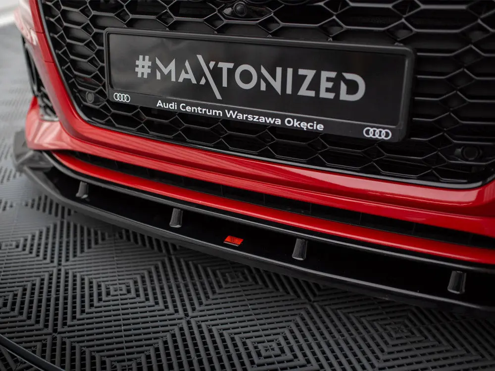 Maxton Design Front Splitter V.2 Audi Rs4 B9 Facelift 2